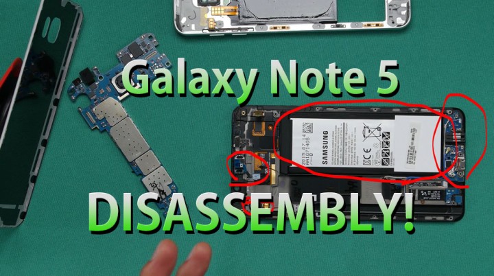 howto disassemble galaxynote5 720x402