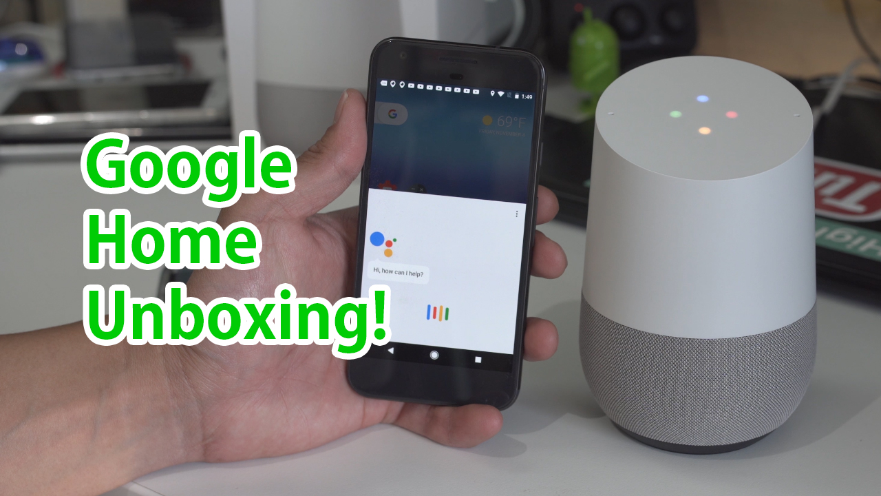 google-home-unboxing