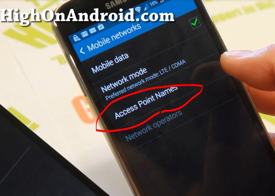 how to fix 3g network problem in android