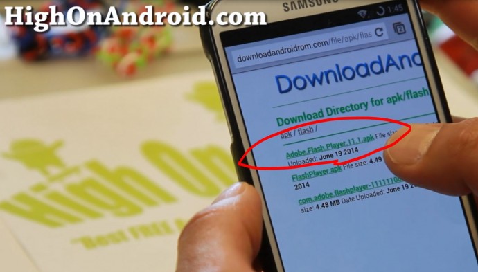 adobe flash player download for android kitkat