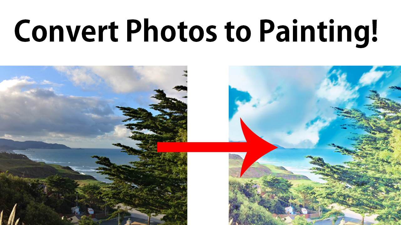 Photo convert. Photo to Painting Converter.