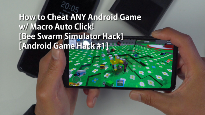How To Cheat Any Android Game W Macro Auto Click Bee Swarm